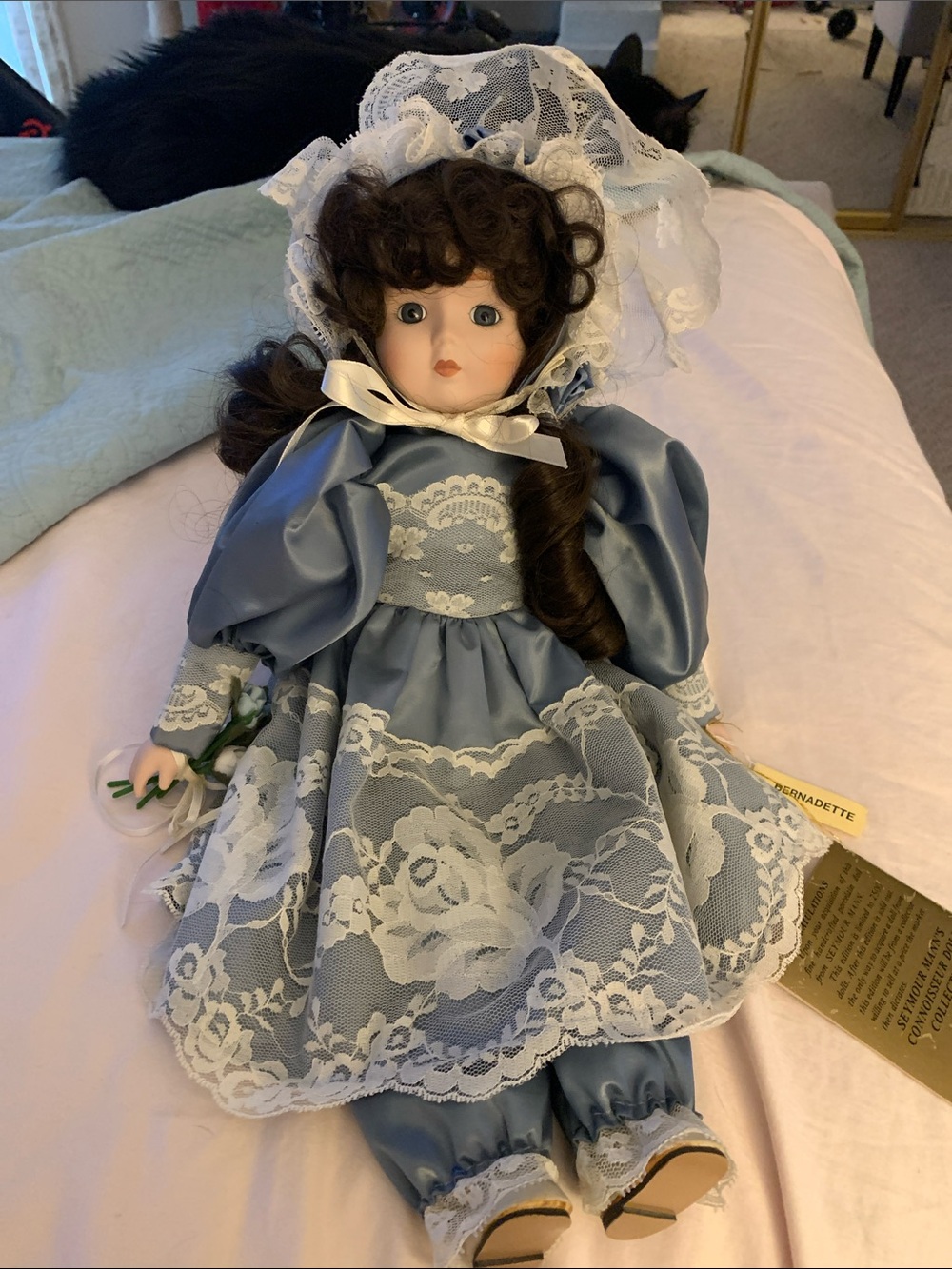 Vintage porcelain face hands and feet doll